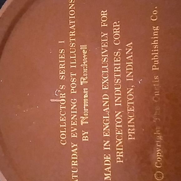 TIN Container Norman Rockwell VINTAGE - Picture 10 of 12